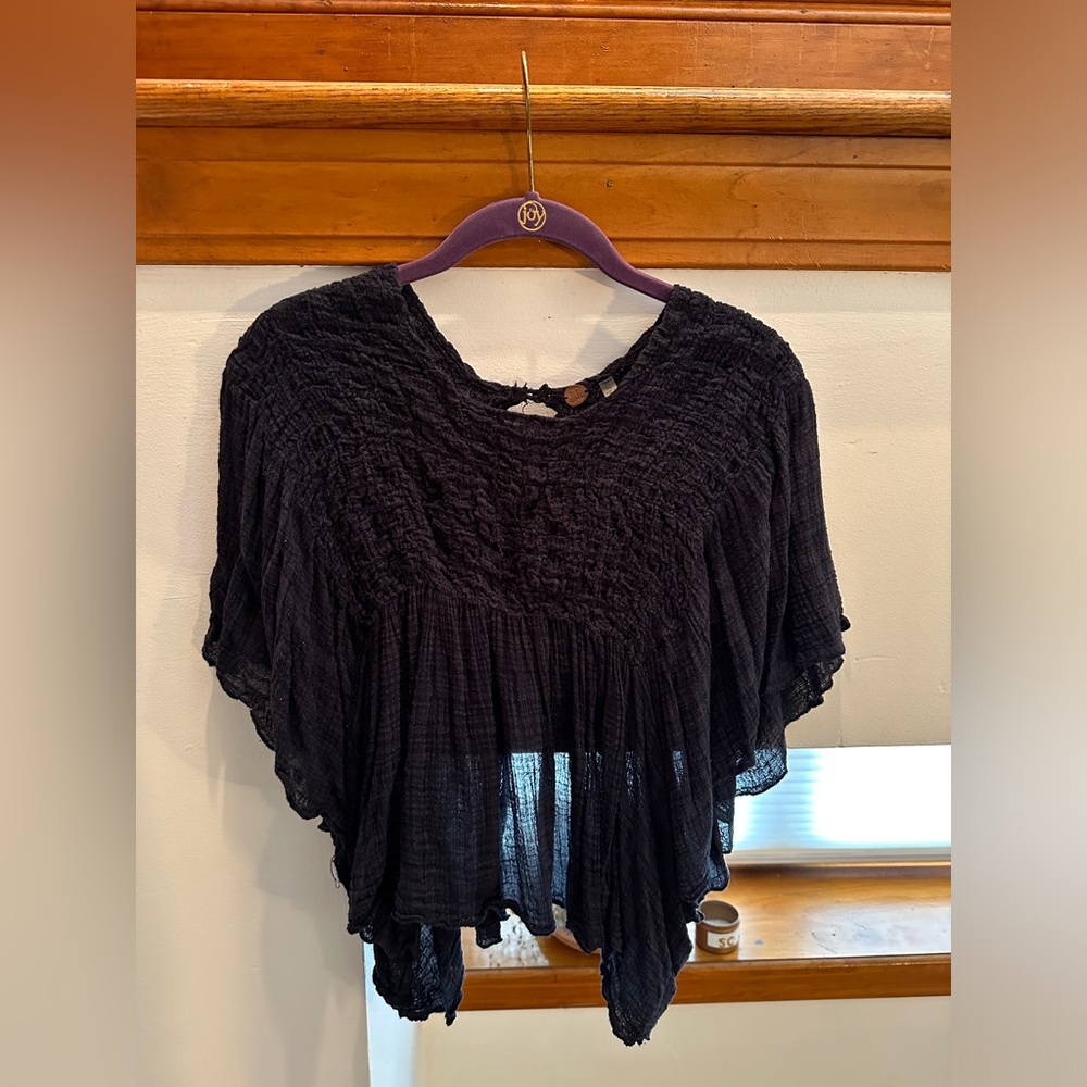 Free People Vacation Beach Loungewear Top